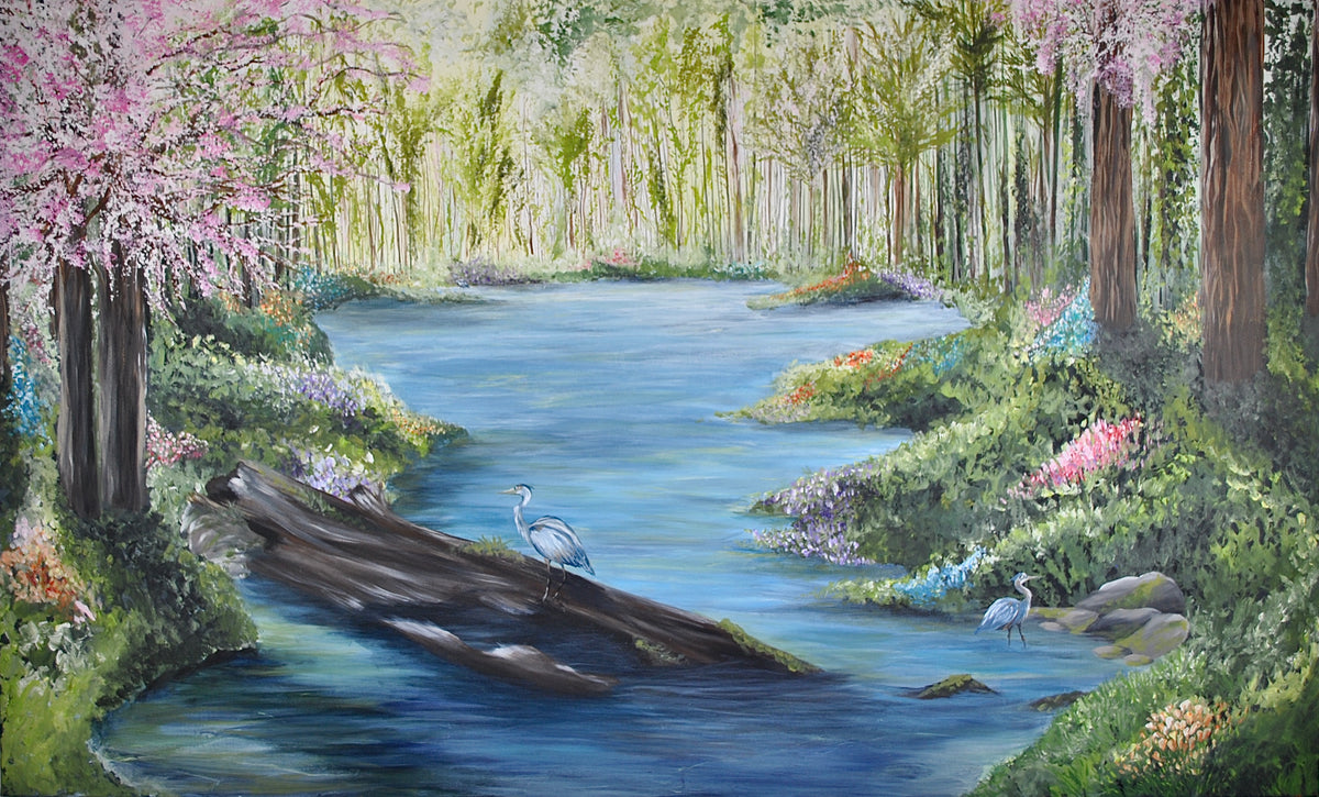 Forest River - Forestification by Global Art Foundation : Let's