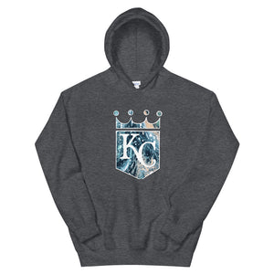 Open image in slideshow, Kansas City Royals Hoodie (Front &amp; Black Logo)
